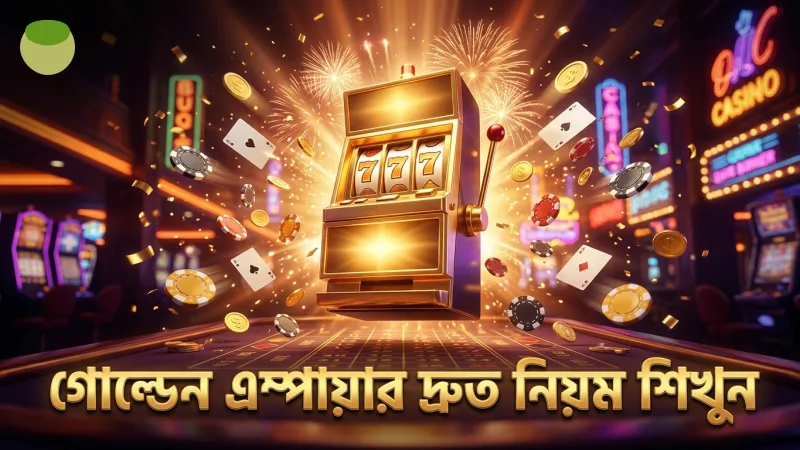 গোল্ডেন এম্পায়ার স্লটের নিয়ম দ্রুত বুঝে নিন