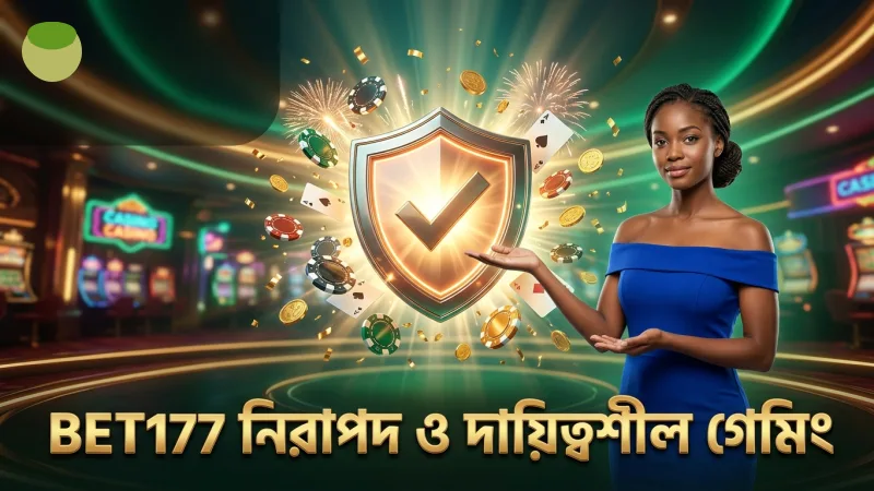 নিরাপদ বাজির জন্য BET177 দায়িত্বশীল গেমিং নীতি অনুসরণ করে