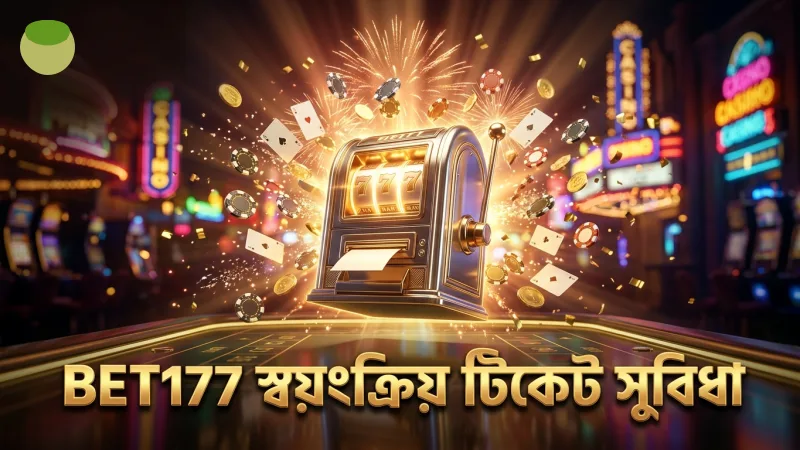 BET177-এর স্বয়ংক্রিয় টিকেট জেনারেটর দ্রুত অংশগ্রহণ নিশ্চিত করে