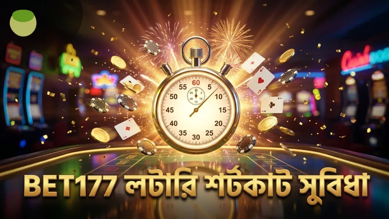 শক্তিশালী ব্যবহারকারীদের জন্য BET177 এর লটারি শর্টকাট সুবিধা